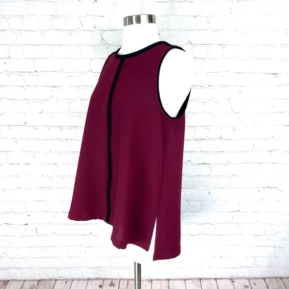 🏷️•|•MADEWELL•| Crepe Canal Tank Top - Picture 8 of 11